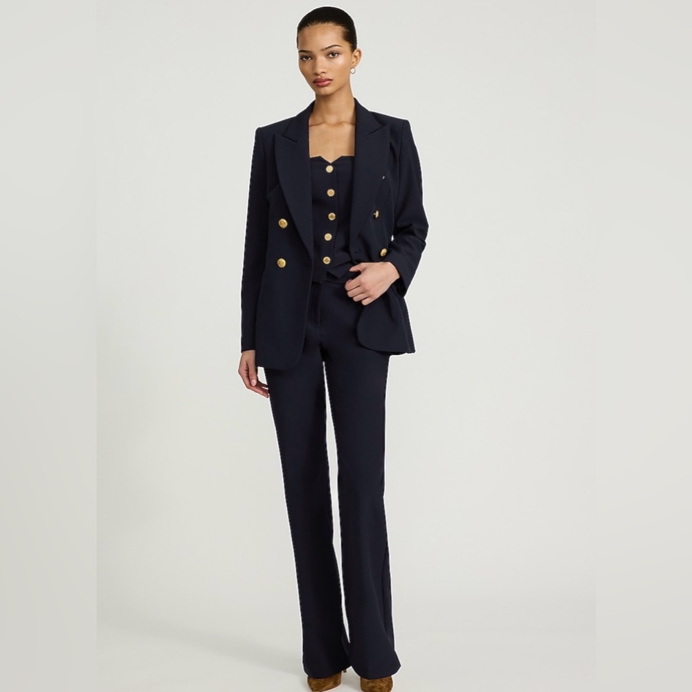 Express Editor Studio Stretch Twill Mid Rise Bootcut Pant